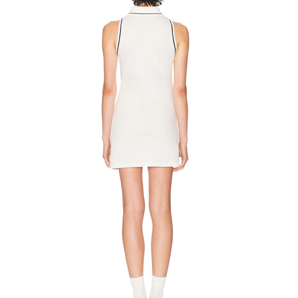 Sporty & Rich Vendome Pique Polo Dress - Picture 2 of 5